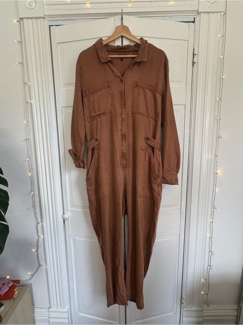 Jumpsuit - Brown